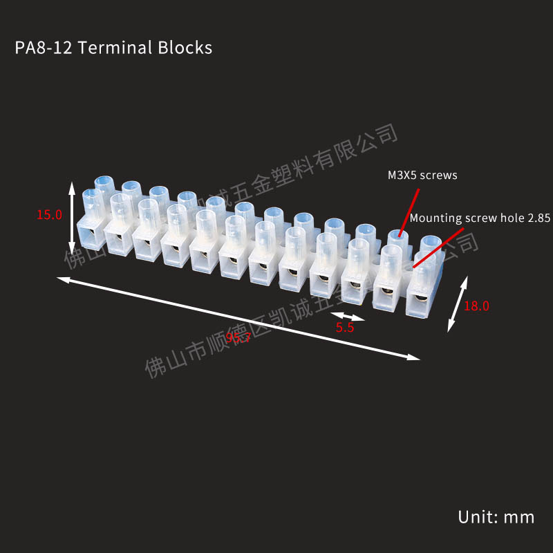 Terminal Blocks PA8-H