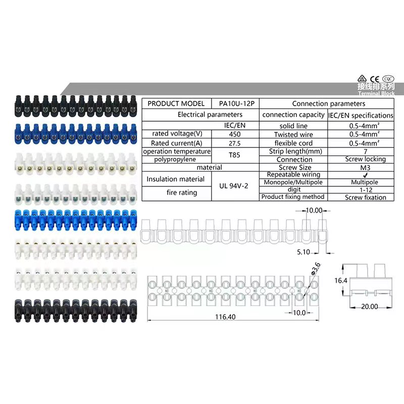 Terminal Blocks PA10-U