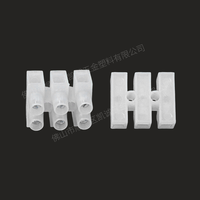 What electrical safety performance hazards might arise when the terminal blocks and conductor cross-sectional area do not match?